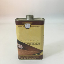 厂家直销 订制400ML方形马口铁化工罐 铁拧盖食用油罐