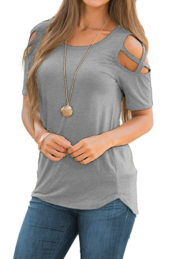 T-shirt femme en Coton mélangé - Ref 3433946 Image 78