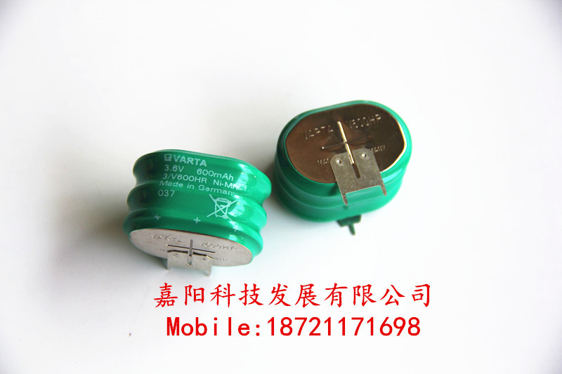 NiMH 3/V600HR 3.6V 600MAH，VARTA电池-阿里巴巴