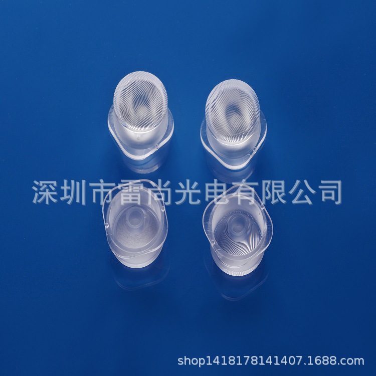 LED透镜 XP15-TXS条纹四边形防水透镜  爆款   厂家直销