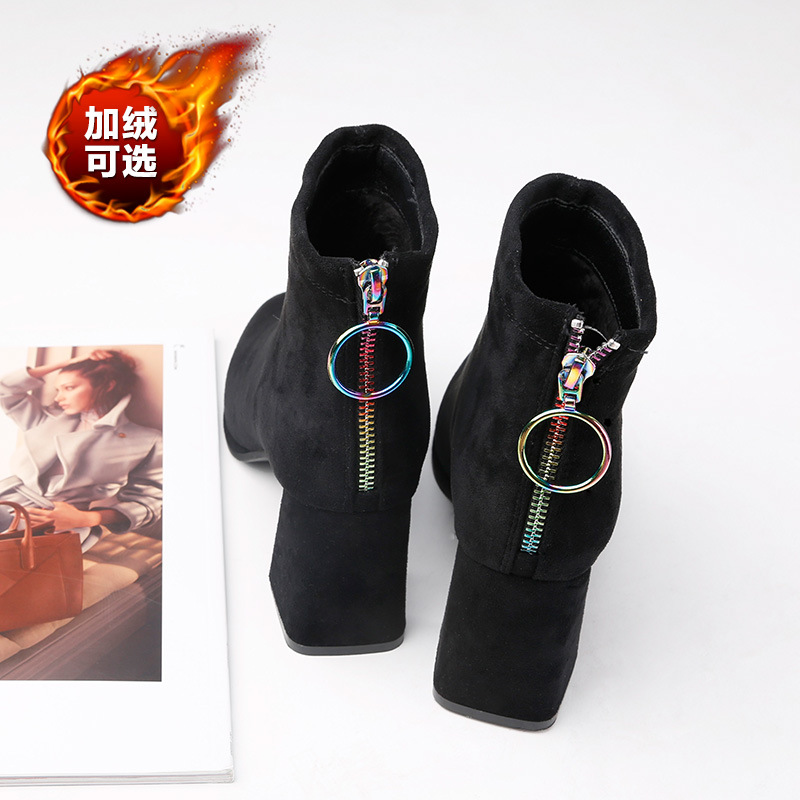 Bottes femme en Microfibre - Ref 3355069 Image 1