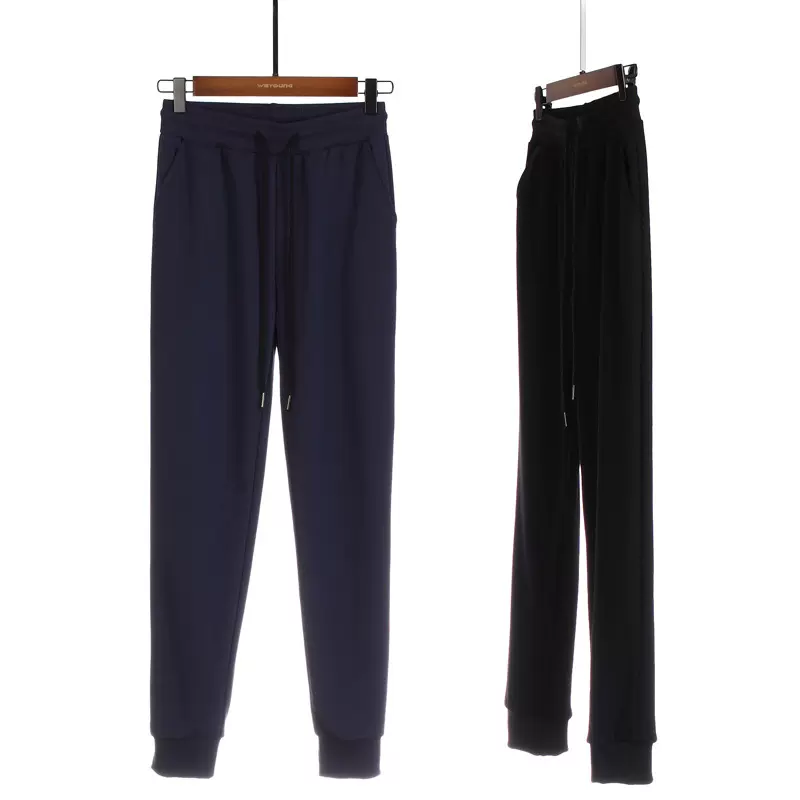 春秋韩版休闲运动哈伦小脚裤宽松ins风卫裤女长裤