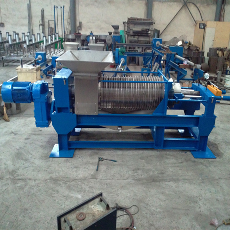 福建菜市场水果市场果蔬垃圾处理   螺旋压榨机脱水