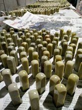 圆头青田石规格章1.5*1.5*5CM金石篆刻印章练习章石料方章书画章