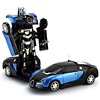 Electric transformer, children's robot, universal smart toy, lightweight car, music headlights, new collection