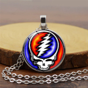 Simple Style Skull Alloy Plating Unisex Pendant Necklace 1 Piece display picture 3