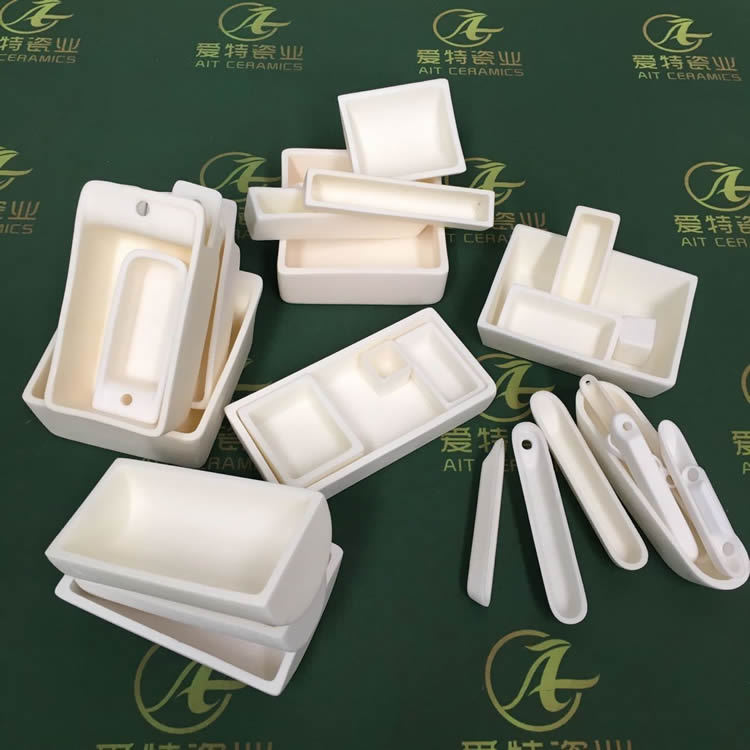 管式炉用 1600℃ 77/88/97mm等 99氧化铝 船形刚玉舟 刚玉瓷舟-阿里巴巴