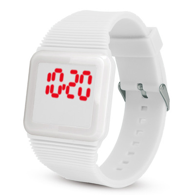 Supply low price LED silica gel Electronic watches ultrathin touch screen led gift watch