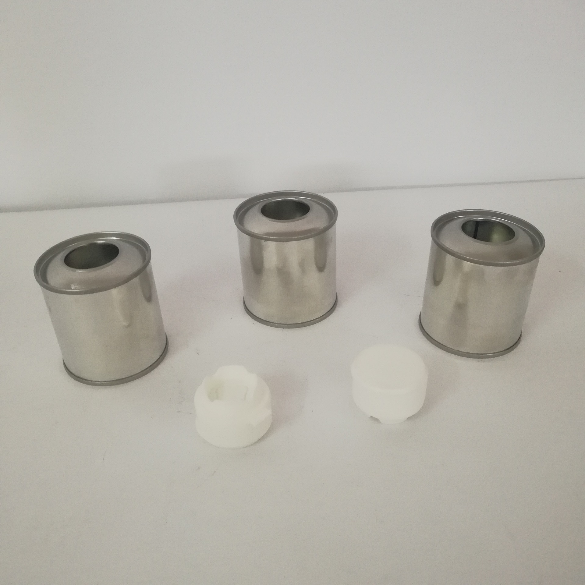 100ml圆形样品罐100毫升样品铁罐100ml食用油铁罐100毫升圆形铁罐