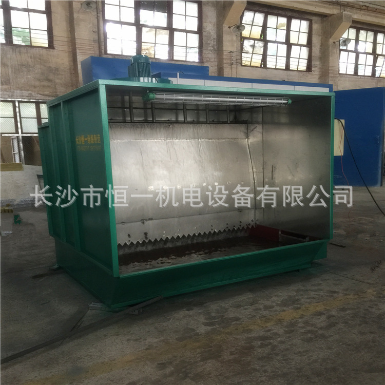专业生产喷漆房 定做水帘式喷漆柜　喷漆生产线