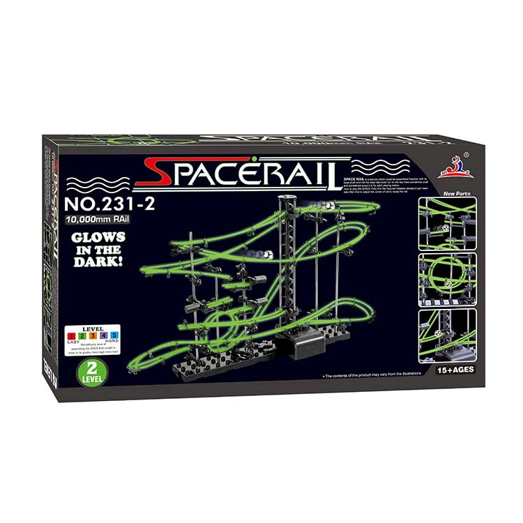 Spacerail, конструктор космоса с рельсами, игрушка, американские горки, DIY, наука и техника