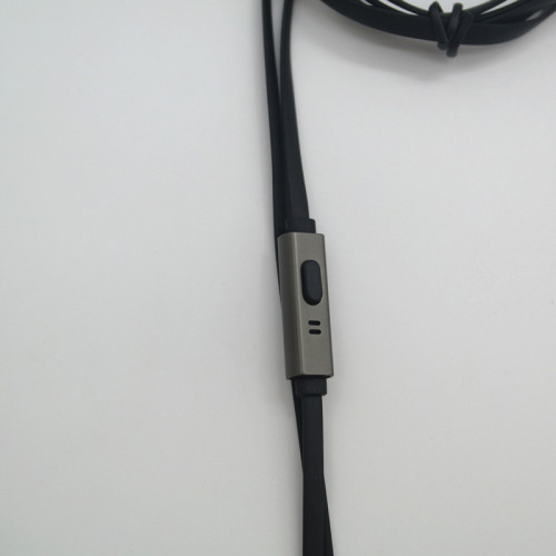 新款带Mic美标扁线面条线耳机线材DIY半成品可切歌手机耳机线