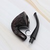 BX07 horn -shaped carved resin smoke sculpture carved rice ear ears big head iron pot filament silk fighting smoke wholesale