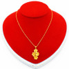 Pentagon New Copper Plated Vietnamese Shajin Love Butterfly Necklace Our Coin Gold Non -Disciplinary Women