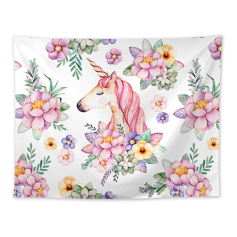 Tapiz Boxi colgando tela de fondo de tela mantel chica corazón dormitorio decoración colgante pintura tapiz Bohemia Toalla de playa