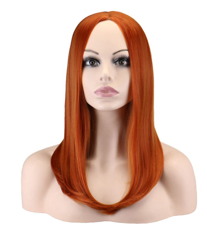 Captain America 2 Black Widow Scarlett wig anime wig wholesale AliExpress Amazon hot sale