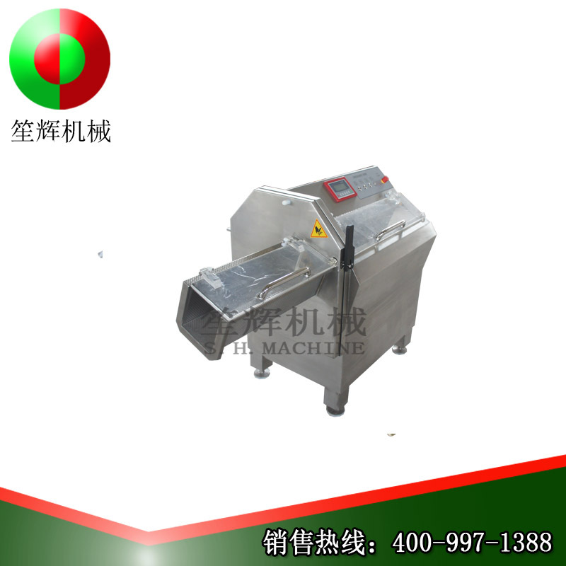 大型砍排机全不锈钢牛肉牛排切片机商用骨肉切割机电动鲢鱼切块机