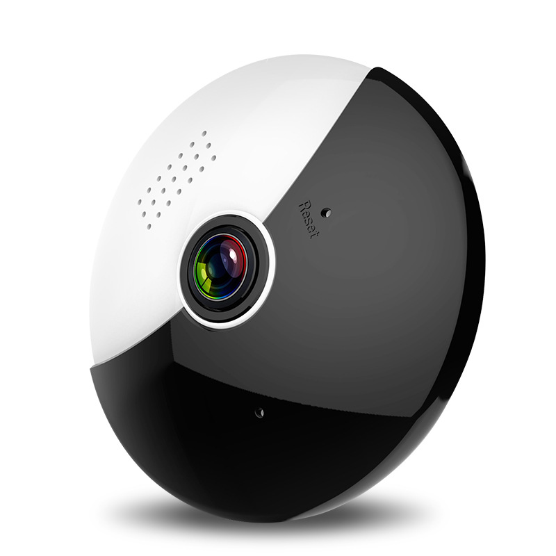 南北监控摄像头 无线wifi360度全景网络摄像机手机远程监视器