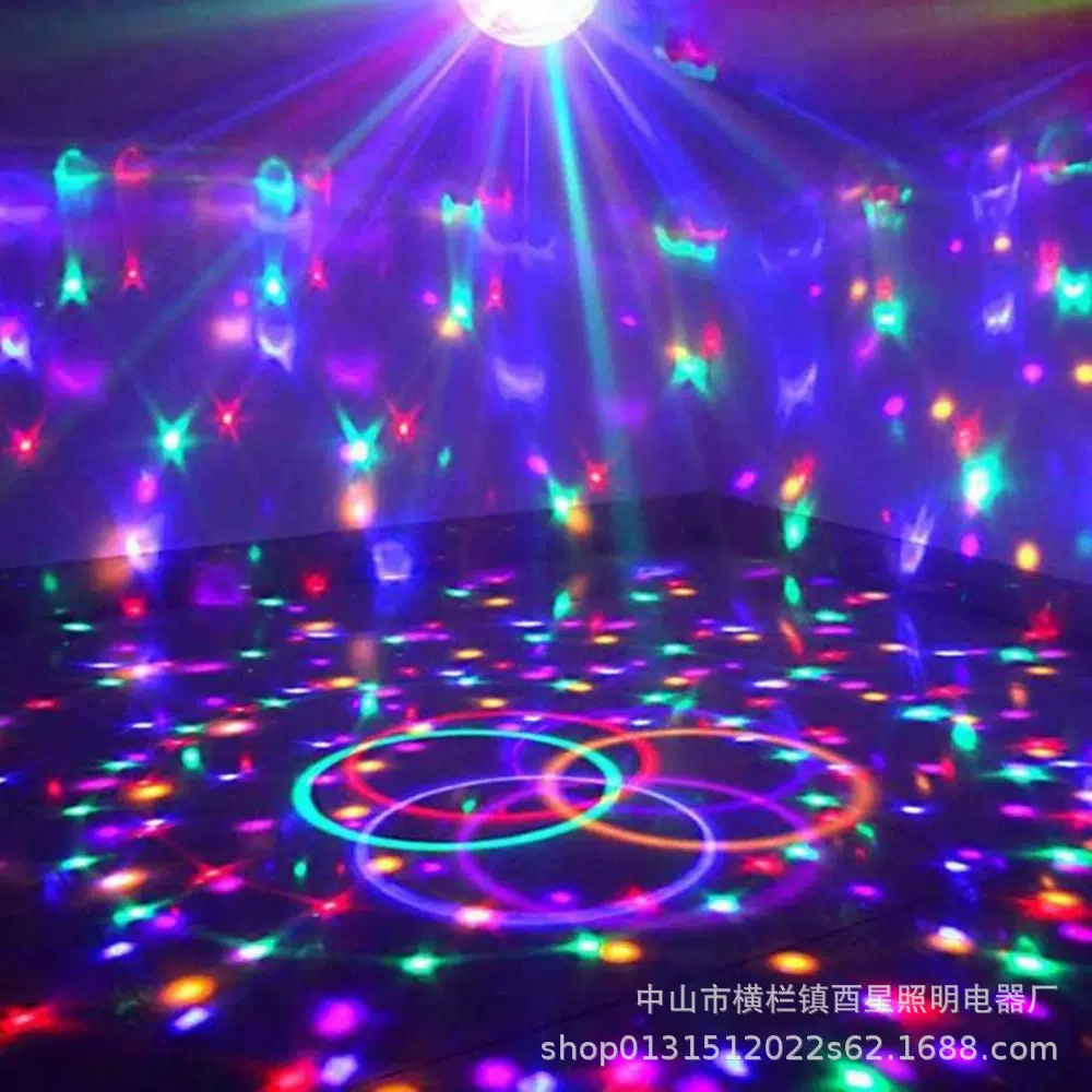 MP3音乐魔球  蓝牙音乐魔球  LED七彩魔球  节日灯  声控遥控魔球