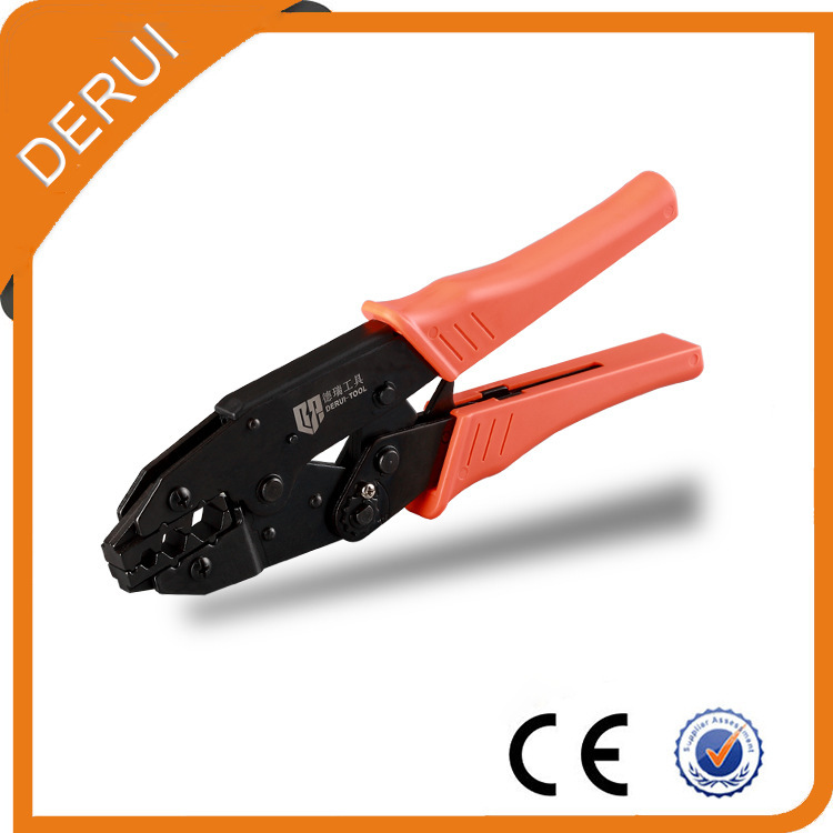 HS-457 9寸棘轮式压线钳(欧洲型) 同轴电缆压接钳德瑞良品工具