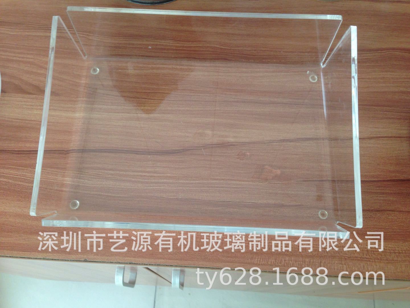 艺源厂13年  加工亚克力透明 白色 灰色热弯托盘 餐盘 有机玻璃