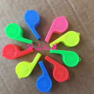 Цветный игрушечный свистка рефери детские пэтски маленький синдром стиля ОК Без корпоративных фанатов Power Products
