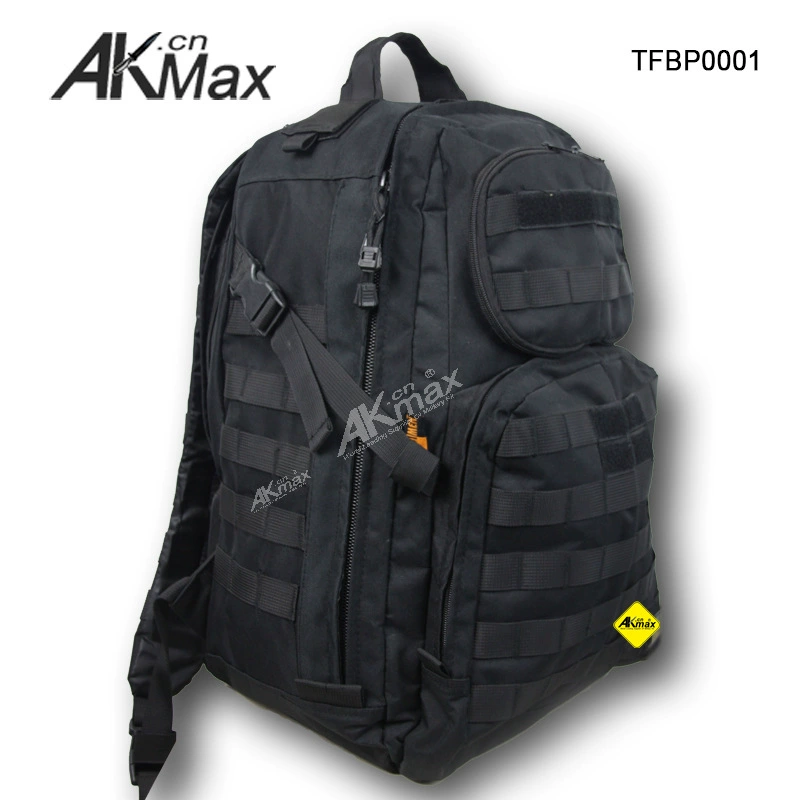 Small backpack outside climbing