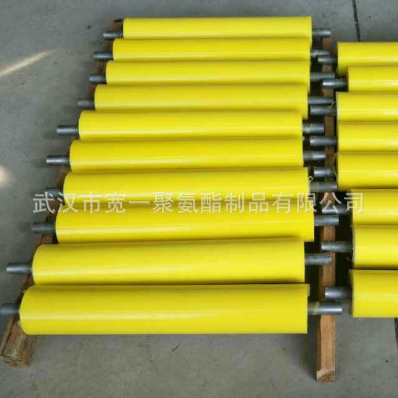 供应湖北宜昌载重滚轮聚氨酯橡胶包胶，传动滚轮包胶加工