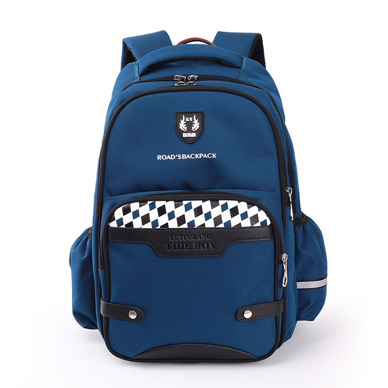 路拓朗 开学热卖小学生书包男韩版儿童背包女牛津布防泼水双肩包