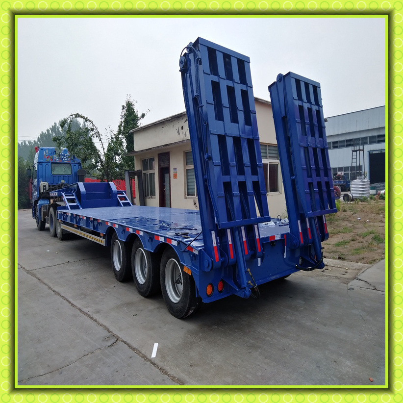 钩机板拖挂车宽度3米可以运输挖掘机工程机械