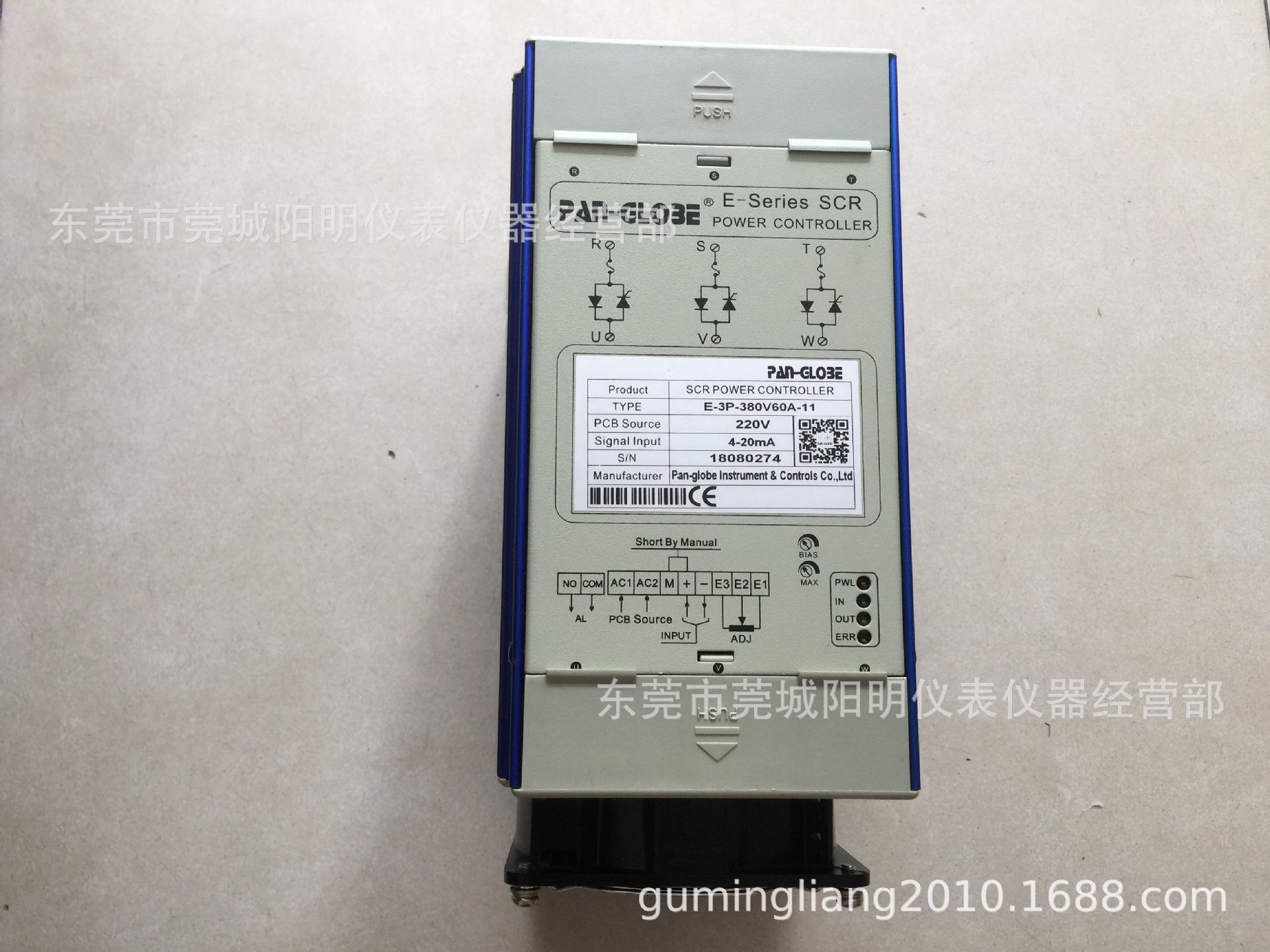 厂家直销全新原装正品台湾PAN-GLOBE E-3P-380V60A-11电力控制器