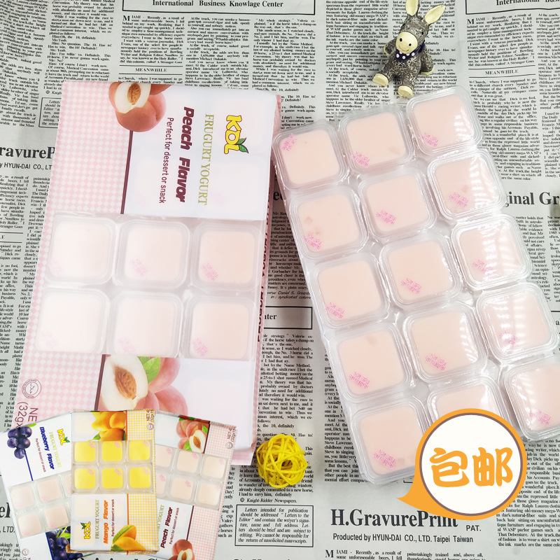 KDL果之味果味布丁零食芒果水蜜桃 蓝莓果肉果冻480g|ms