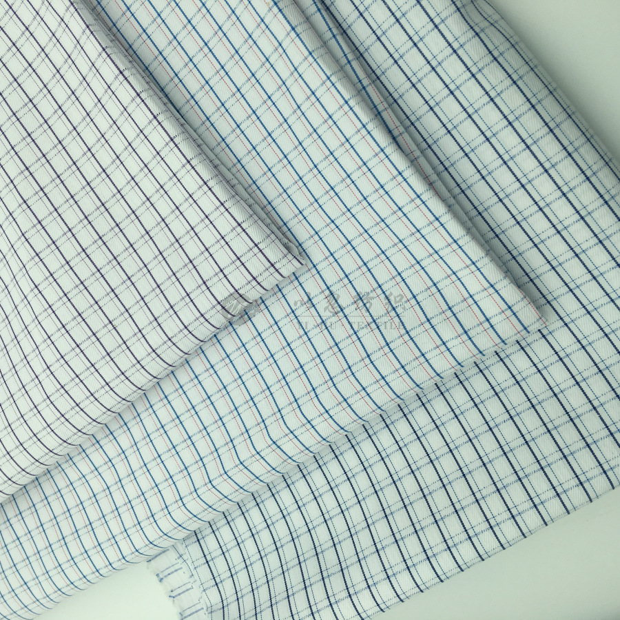 厂家直销 现货供应  男女通用 时装衬衫 休闲面料 涤棉 批发