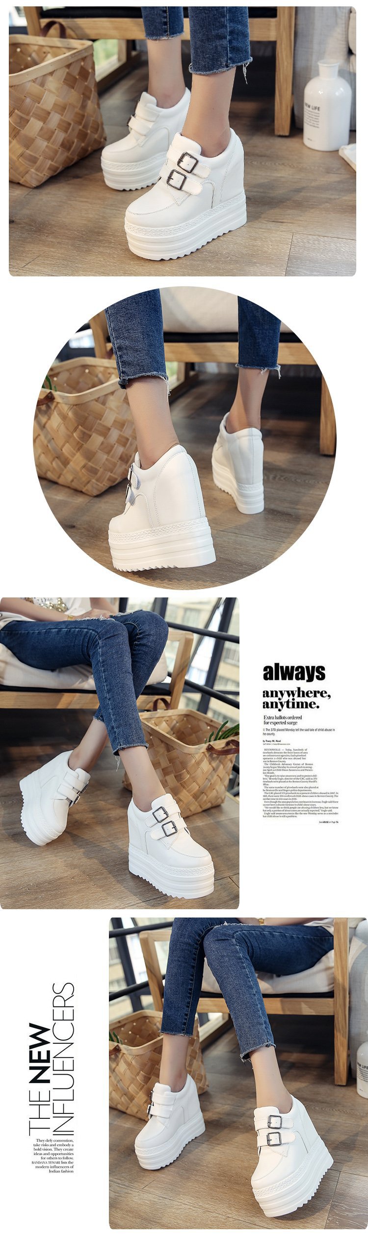 Bottes femme en PU artificiel - Ref 3355187 Image 28