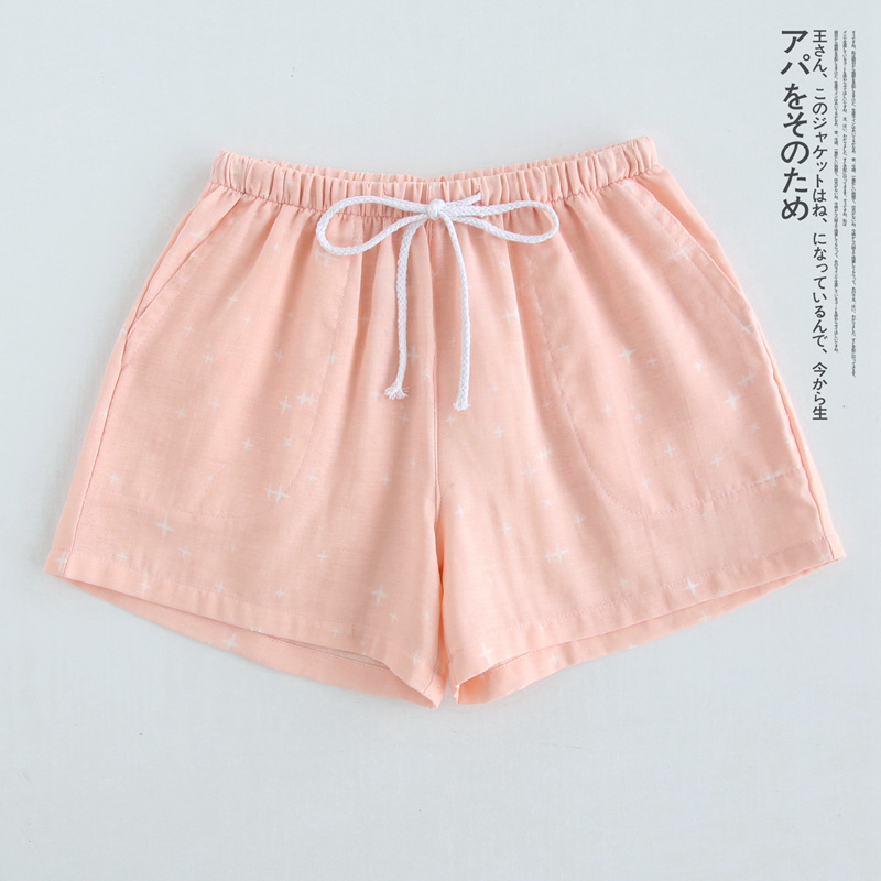 ピンクの星パンツ