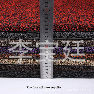 undefined2 centimeter Wire loop door mat 1.8 thickness Wire loop Coil Car foor mat PVC Wire loop Glue Mat Cross border Specifically forundefined