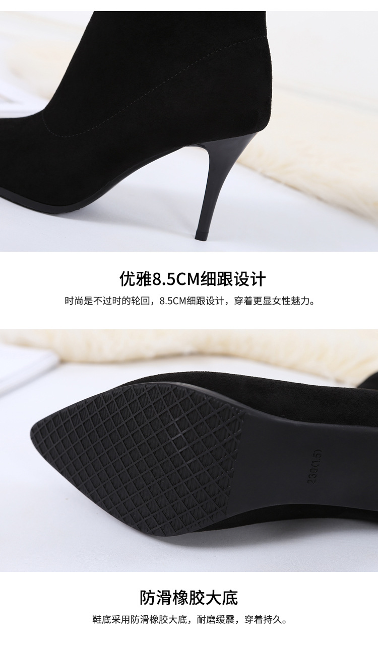 Bottes femme CHUANGMEIQI en Velours de mouton - Ref 3355487 Image 14