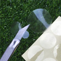 厂家不干胶 透明圆形封口贴PVC可移圆形封口不干胶透明印刷不干胶