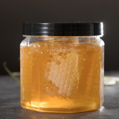 云南土蜂蜜蜂巢蜜瓶装现切巢脾瓶装500g支持一件代发批发