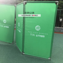 定制1.8米不锈钢布围挡  施工伸缩隔离栏  舞台调音控台演出围栏