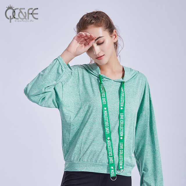 Long sleeves of women’s running Yoga Fitness clothes