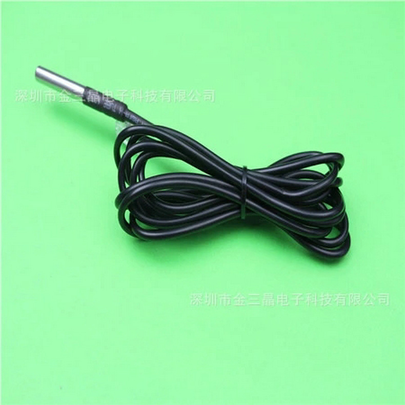 DS18b20温感线温度传感器 耐高温DS18b20温度传感器