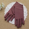 Gloves, thin summer black white autumn elastic set, sun protection, wholesale