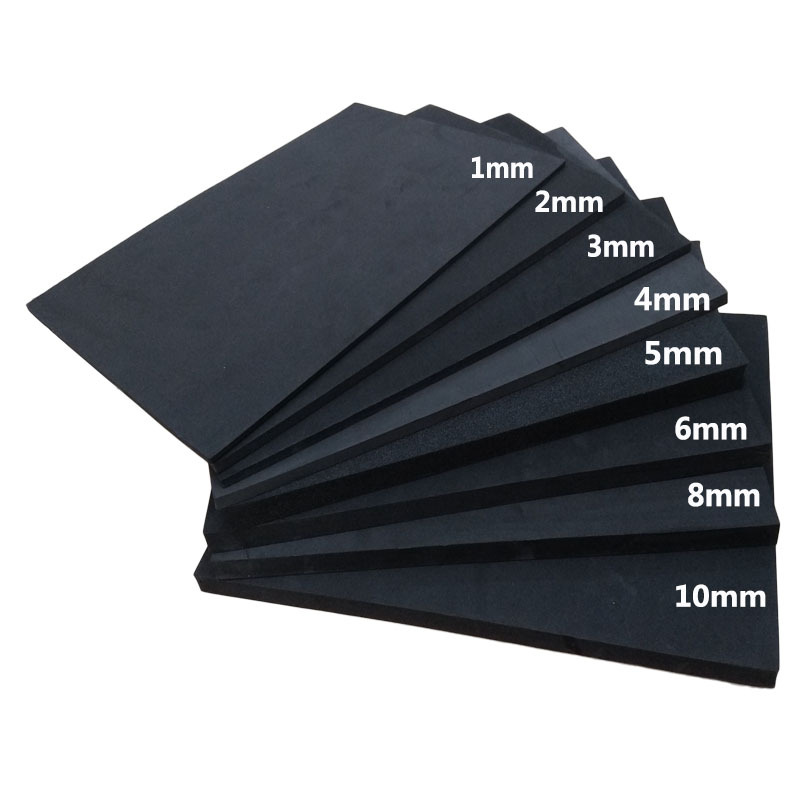 厂家供应eva片材二次发泡白色板材黑色防火阻燃eva泡棉板环保材质