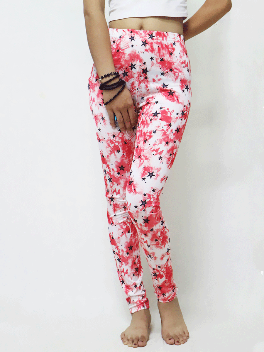 casual star pattern leggings  NSOY45961