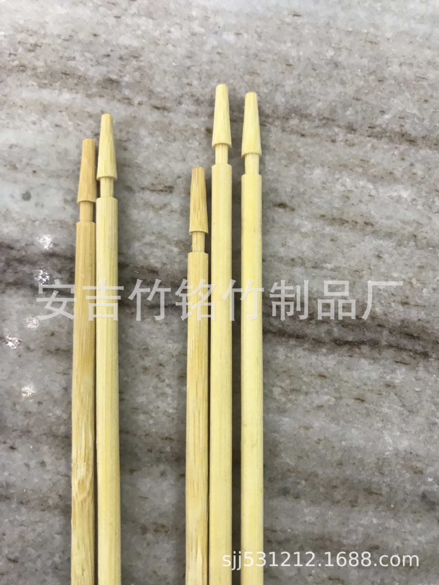 自定各种特殊竹签 竹棒 竹片 异形竹签 竹平串 开槽竹签-阿里巴巴