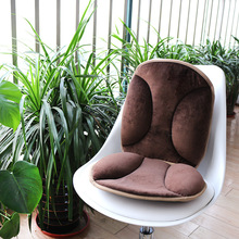 四季通用海绵坐垫屁垫办公室学生靠垫一体定制日本保健座椅垫批发