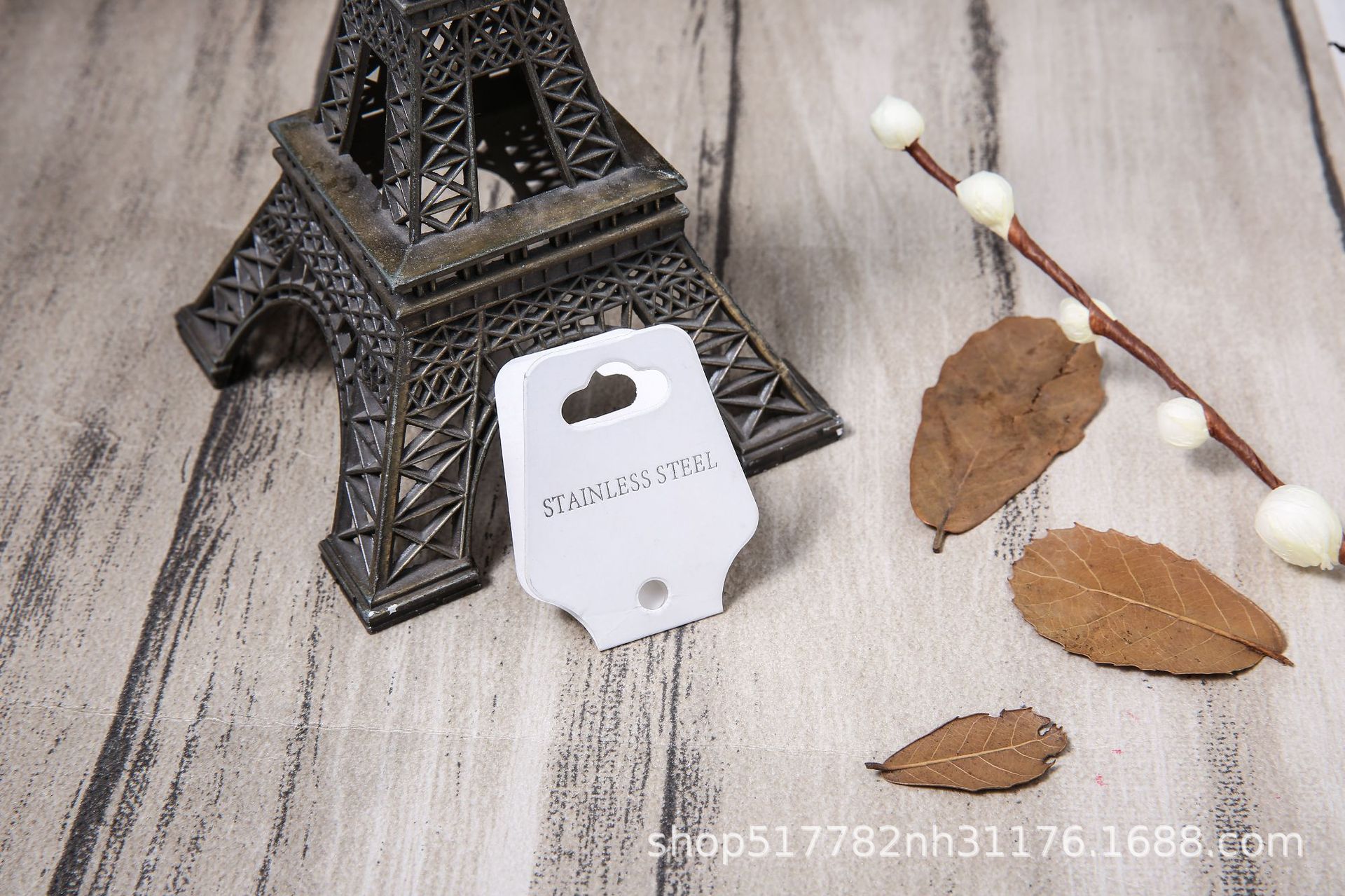 韩版饰品饰品头绳首饰卡片定厂家制吊牌高档简约英文项链耳环PVC