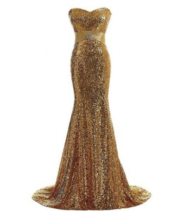 The president’s evening dress Sequin