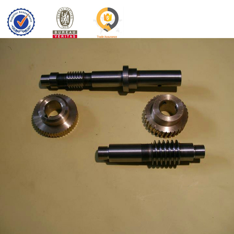 Sichuan Province Manufactor Produce Copper worm Stainless steel Worm gear machining Customized Worm Casting